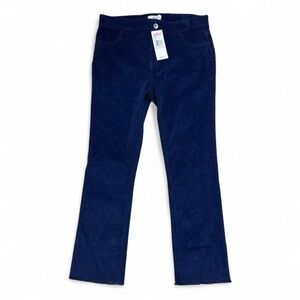 Vineyard Vines Navy Blue Kick Flare Corduroy Pants Kids Girls Size 12 NWT